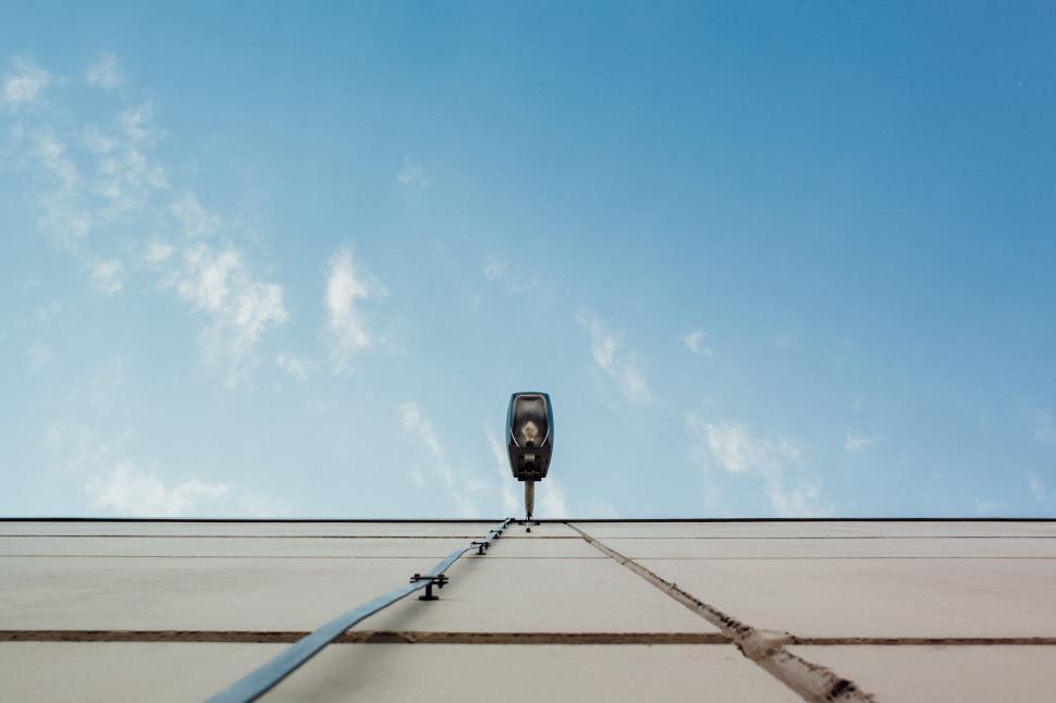 Free Image of Cell Phone on Rooftop 