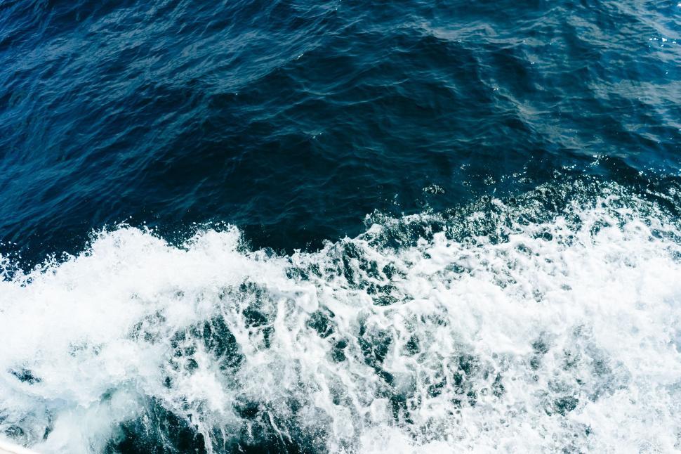 Free Image of View of Water From a Boat 
