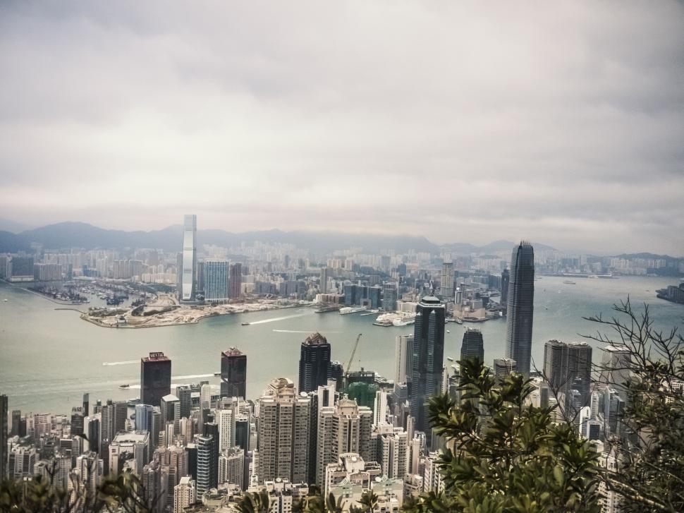 Free Image of Cityscape and Waterfront 