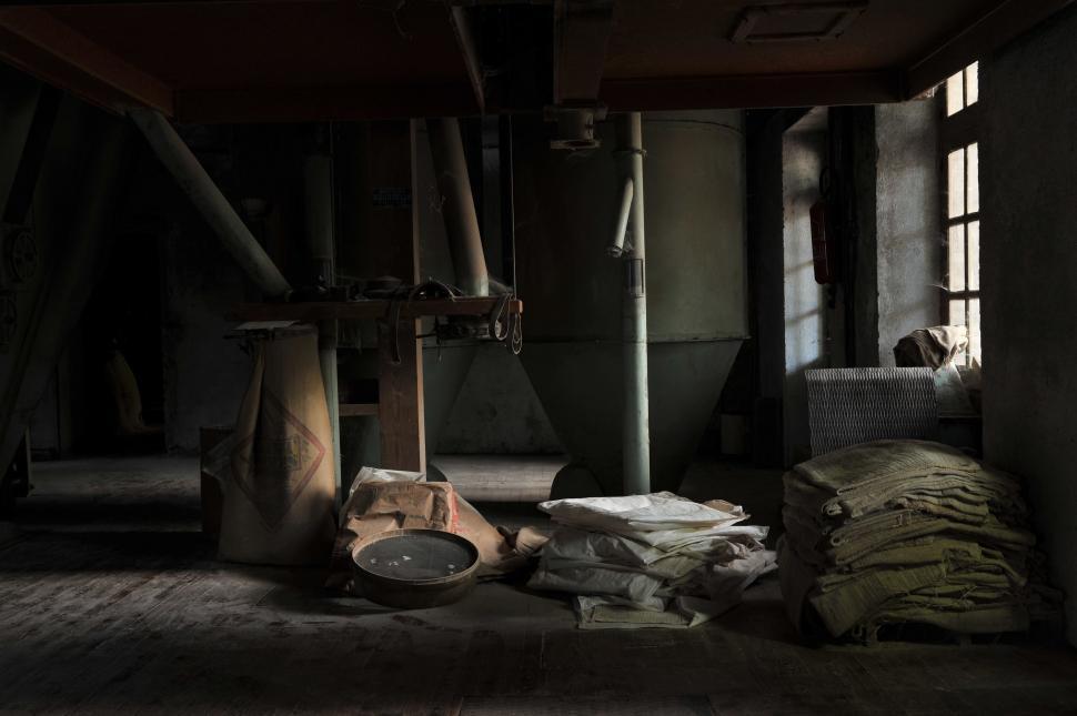 Free Image of Organized Chaos: Room With Stacks of Papers 