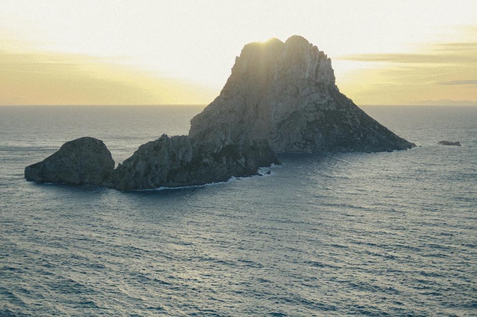 Free Image of Island in the Middle of the Ocean 