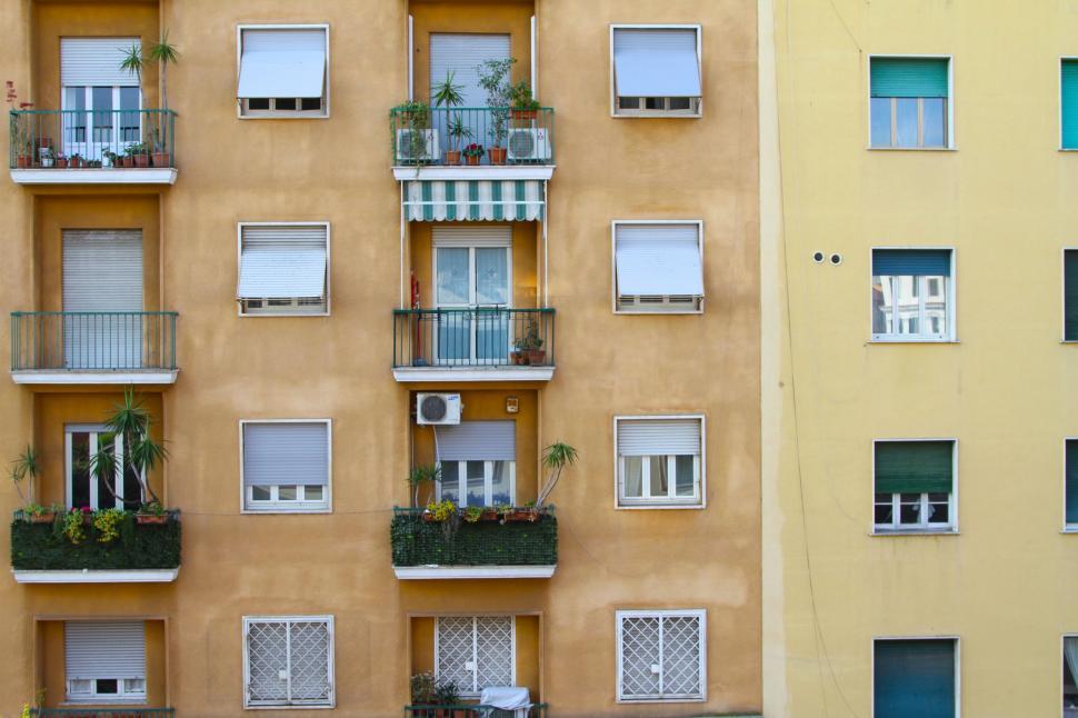 Free Stock Photo of Modern High-Rise Building With Numerous Windows and ...