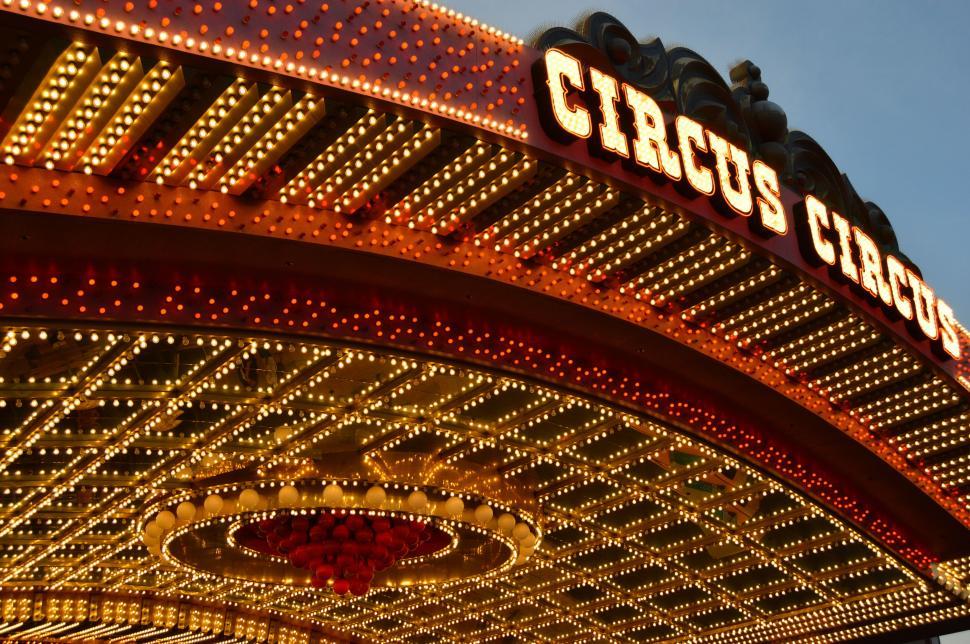 Free Image of Close Up of a Merry Go Round at a Carnival 