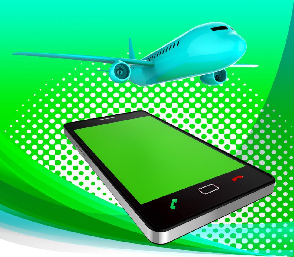 Free Image of Book Flights Represents Order Reserving And Plane 