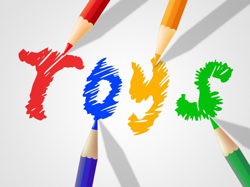 Free Image of Kids Toys Means Youth Merchandise And Buying 
