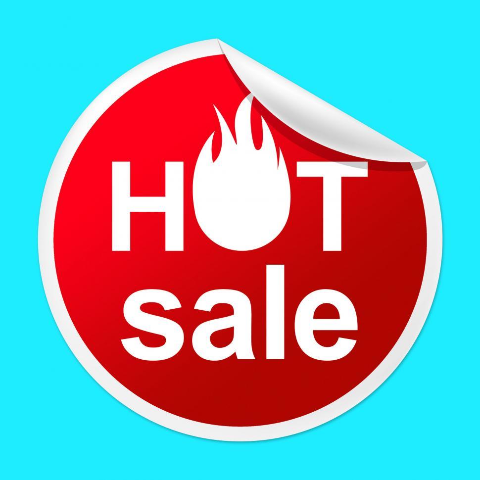Sale Sticker - Great Value Stock Illustration