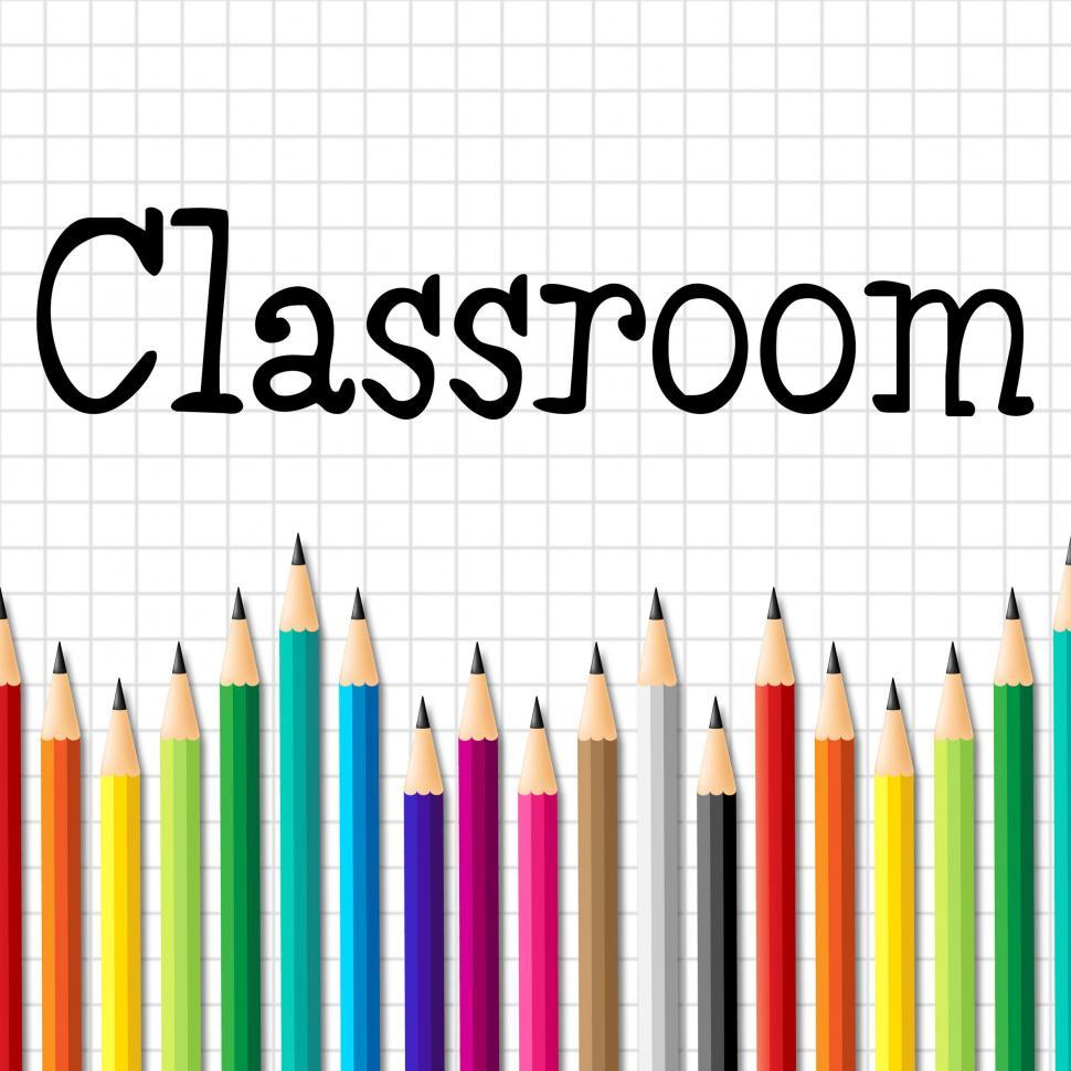 Free Image of Classroom Pencils Represents Educate Schooling And Kid 