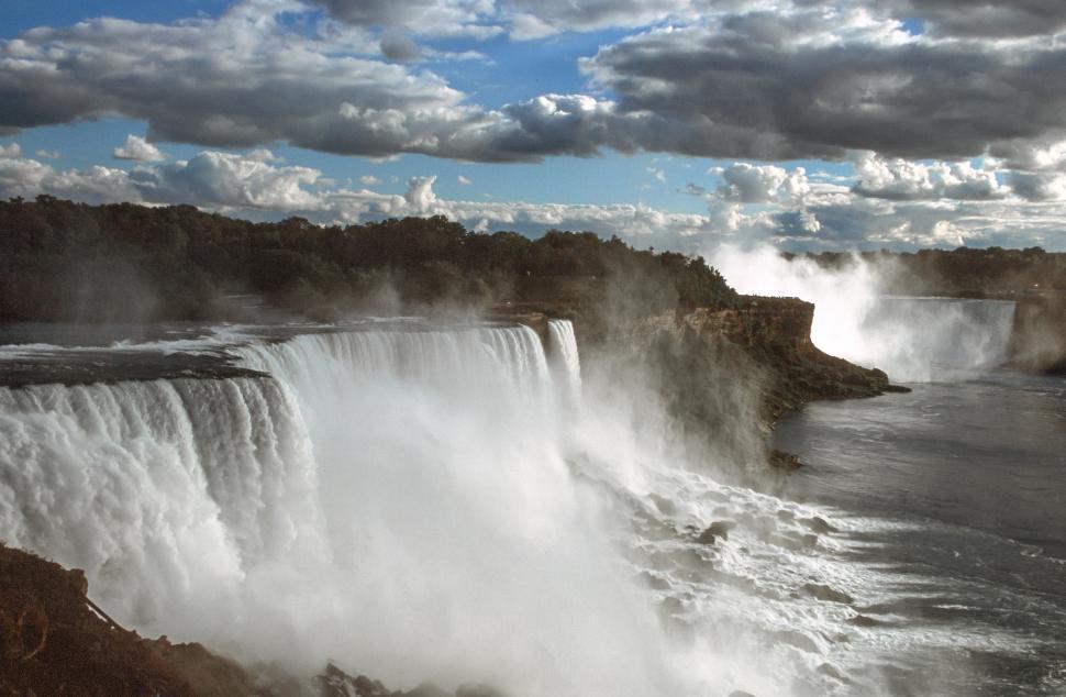 Free Image of American Falls and Horseshoe Falls 