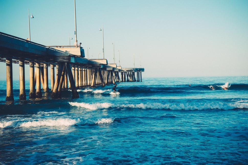 Free Image of Pier Alongside Body of Water 