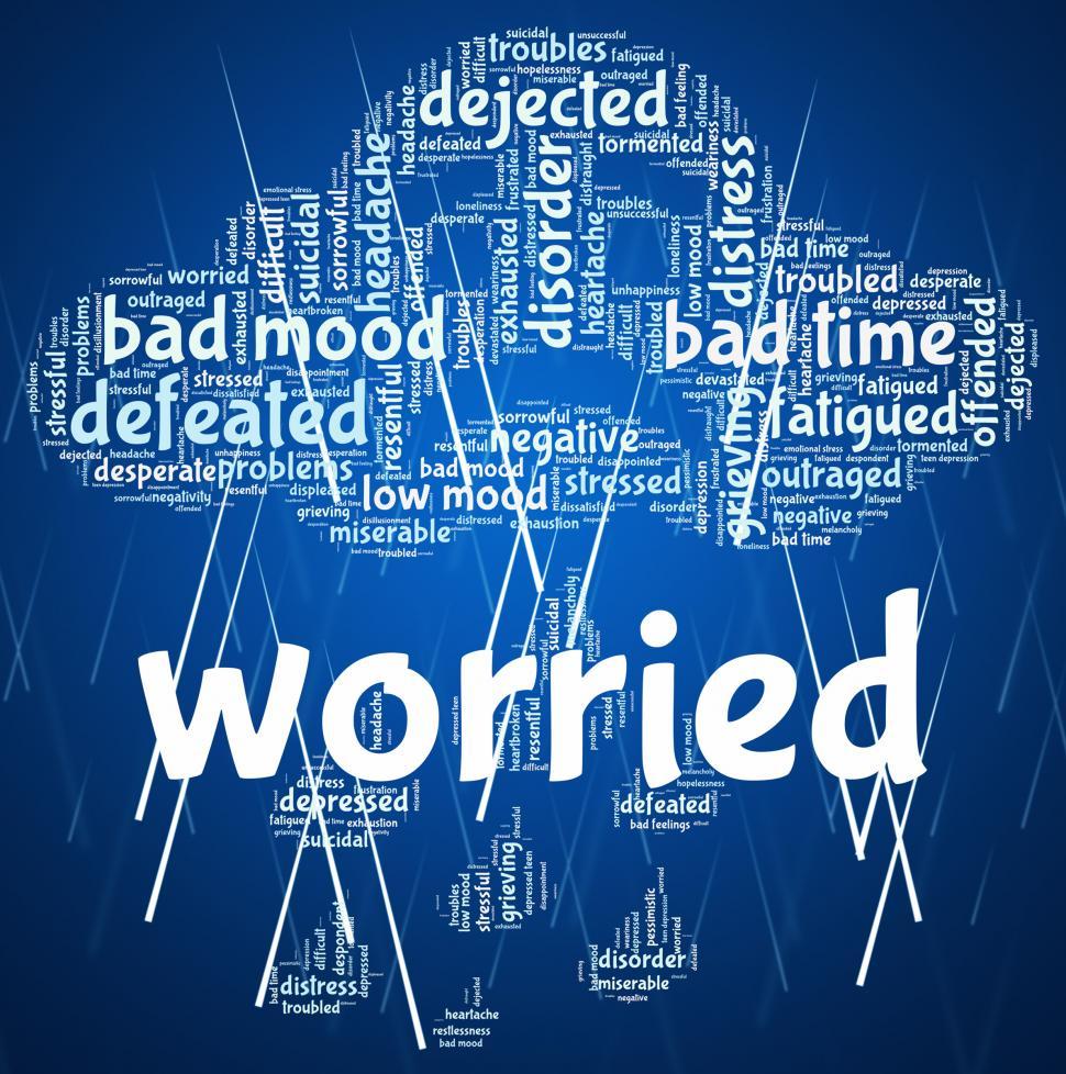 free-stock-photo-of-worried-word-indicates-ill-at-ease-and-agitated