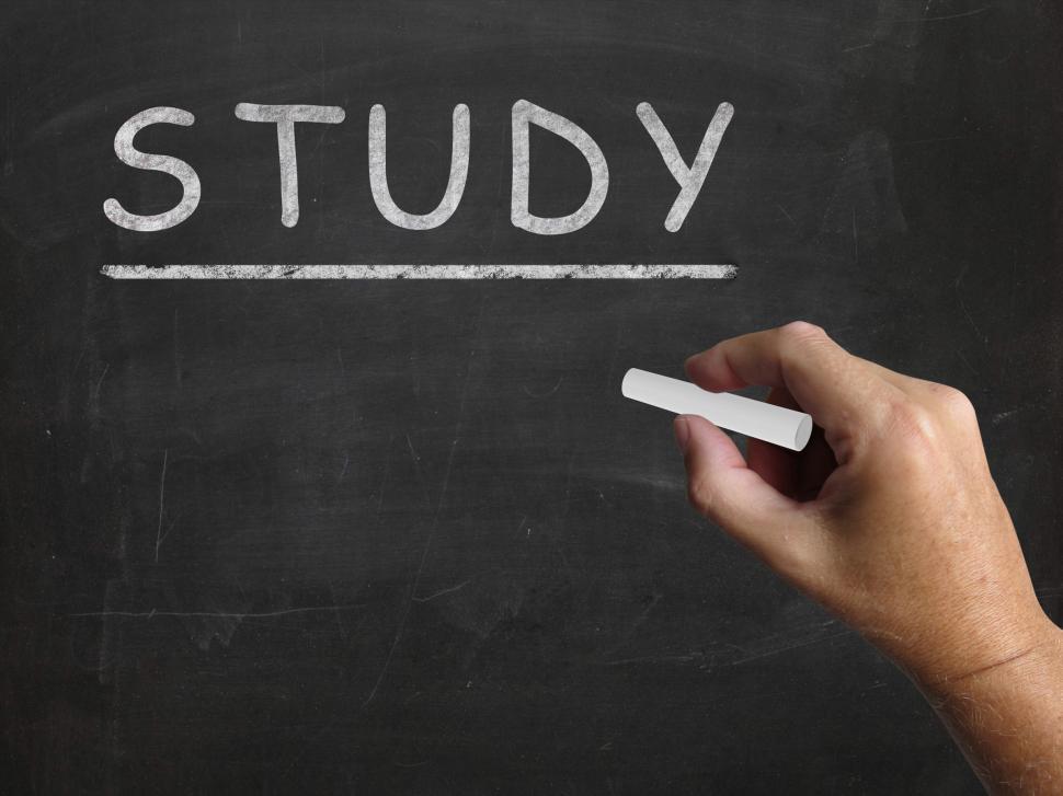 Free Image of Study Blackboard Means Gathering And Analysing Information 