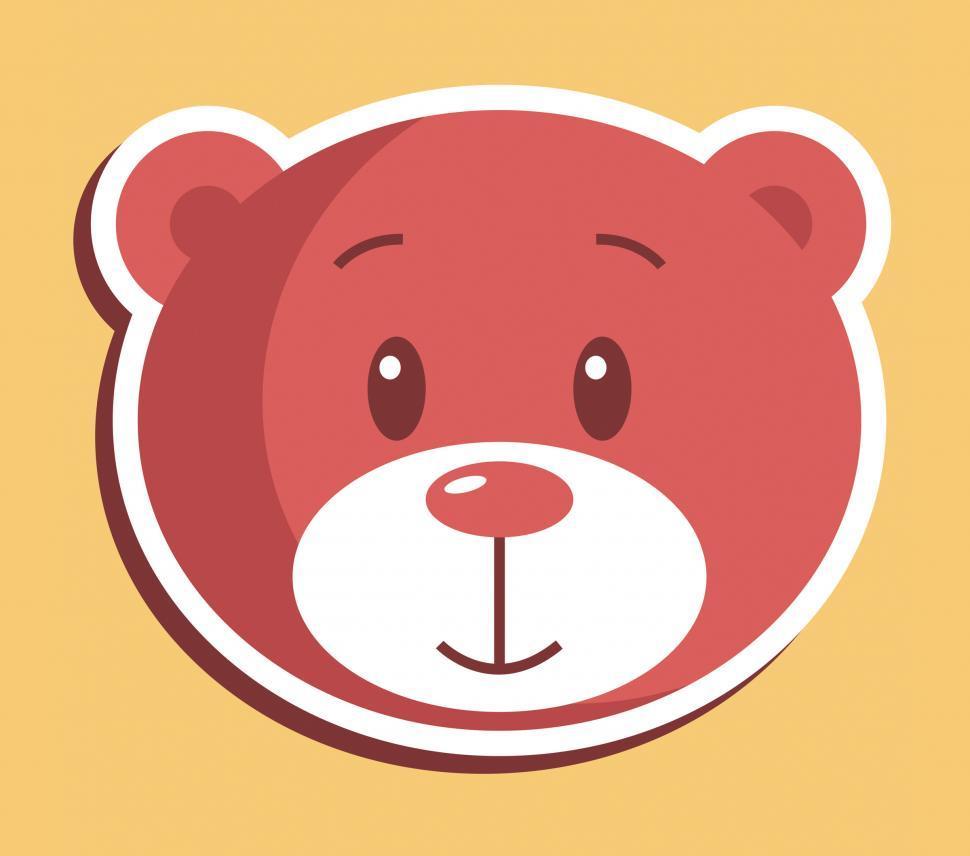 Free Stock Photo of Teddy Bear Icon Indicates Stuffed Animal And Bears ...