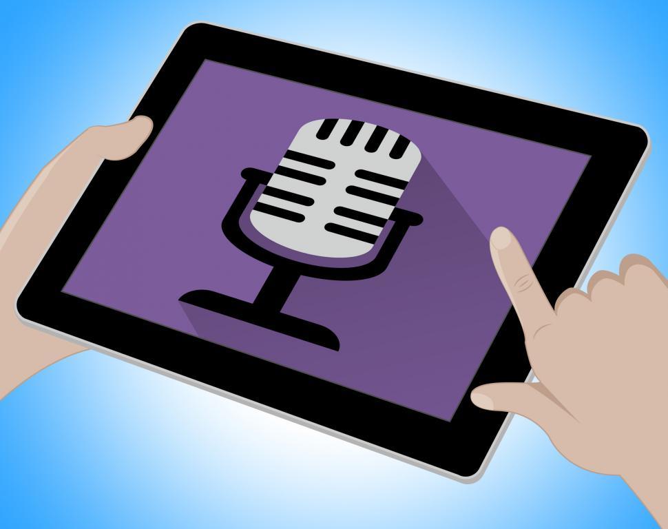 Free Image of Music Online Shows Mobile Soundtracks 3d Illustration 