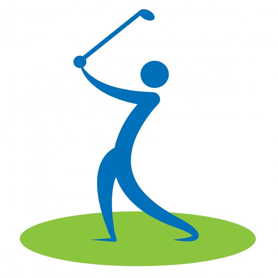 Free Image of Golf Swing Man Indicates Game Human And Player 