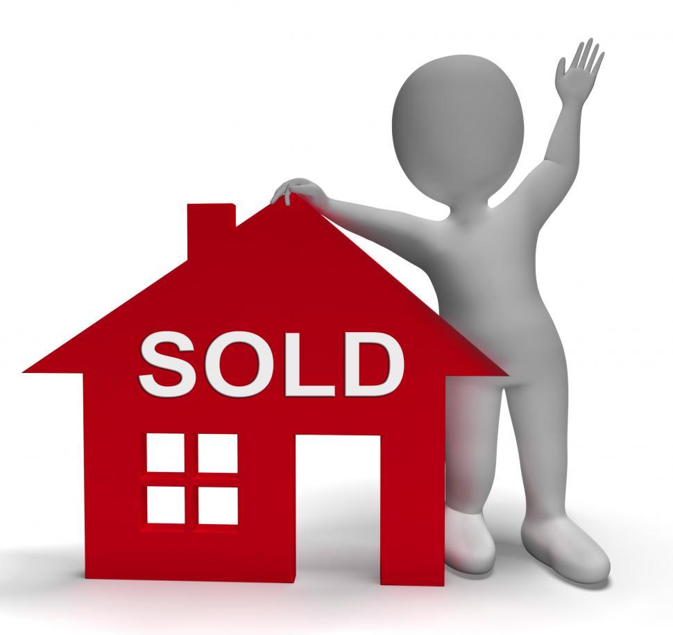 Sold House Means Successful Offer On Real Estate