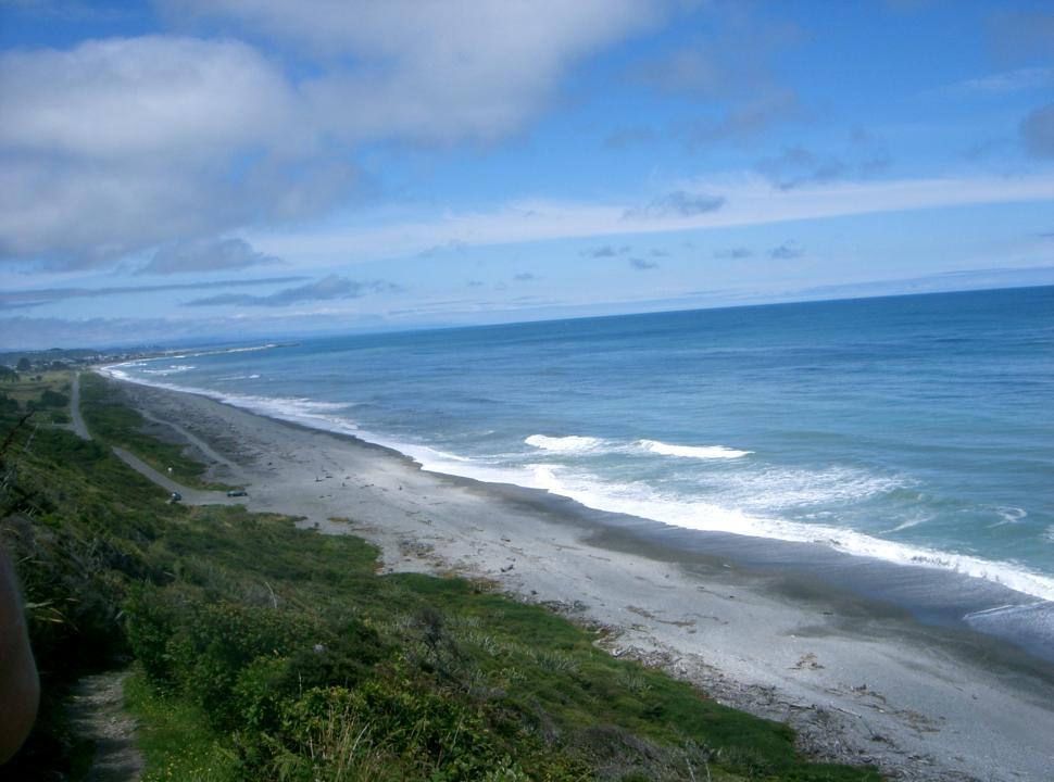 Free Image of Beach at Greymouth New Zealand 