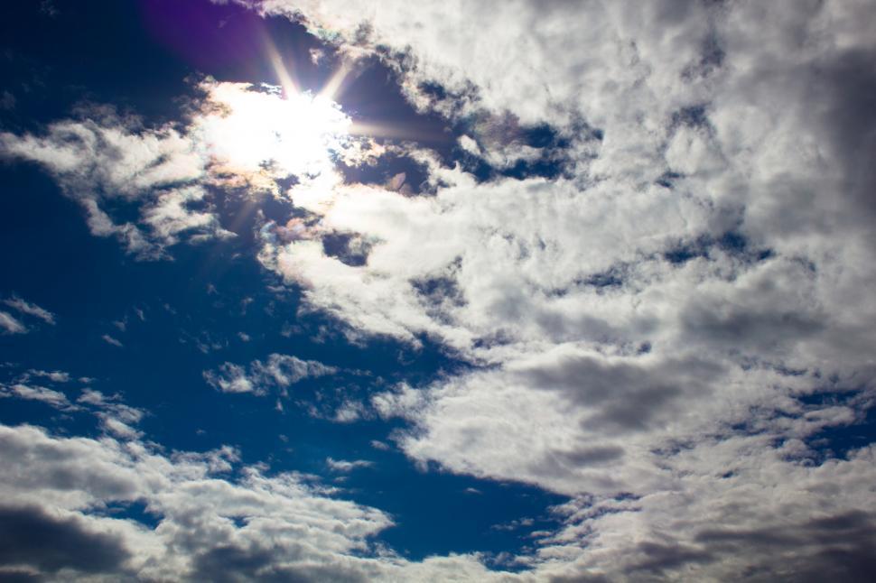 Free Image of Sky and clouds  