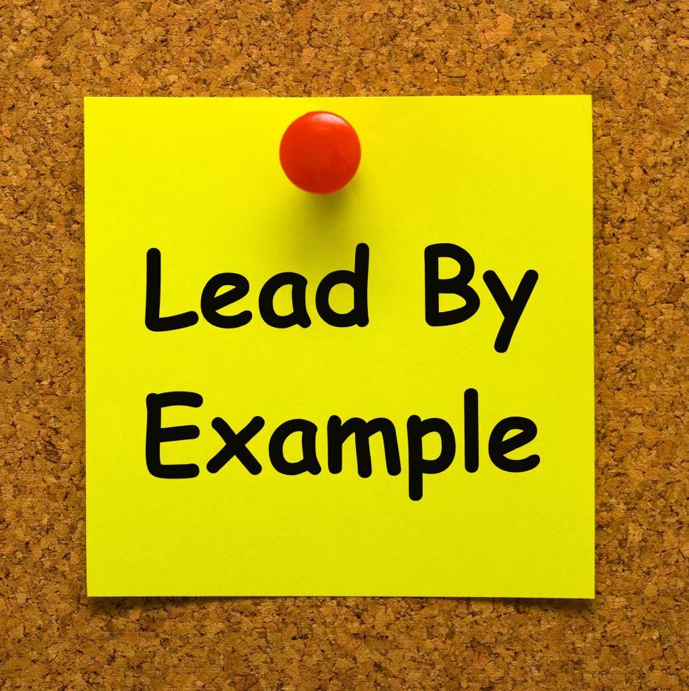 free-stock-photo-of-lead-by-example-note-means-mentor-and-inspire