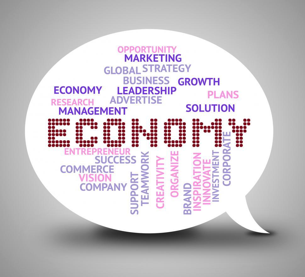 Free Stock Photo of Economy Bubble Indicates Micro Economics And