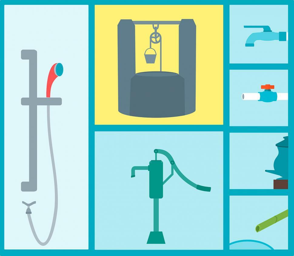 Free Image of Plumbing and pumps 