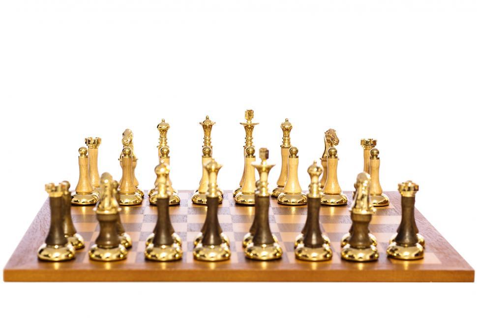 Chess Pieces on a Chess Board · Free Stock Photo