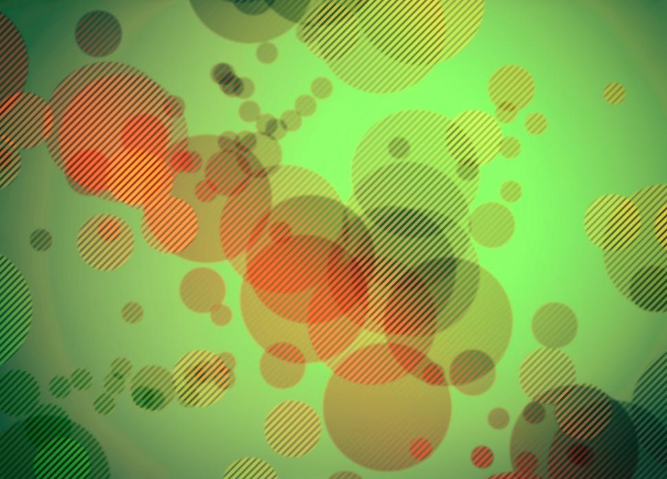 Free Image of Striped Circle Bokeh Background  