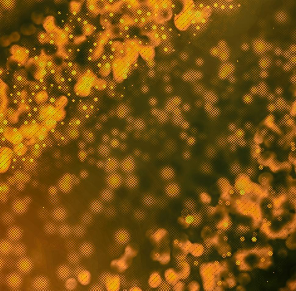 Free Image of Striped Circle Bokeh Focus Background  