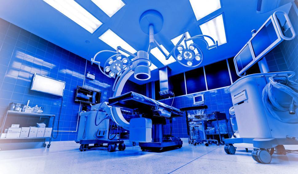 Operating Room - Operating Theatre - Surgery - Colorized