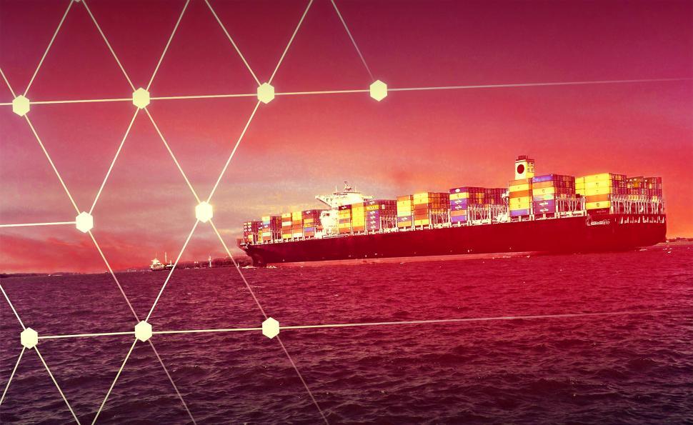 Free Image of Cargo Ship - Logistics Concept 
