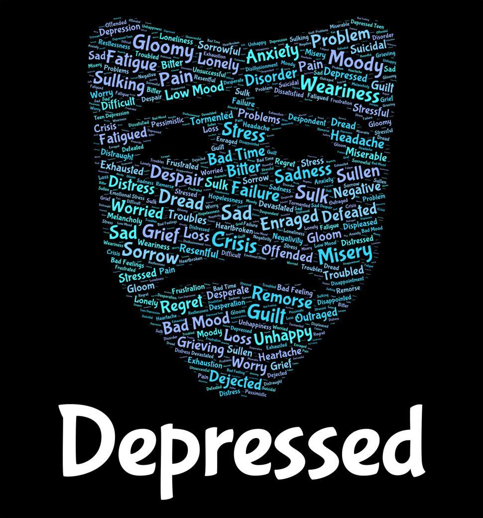 What Are Other Words That Mean Depressed