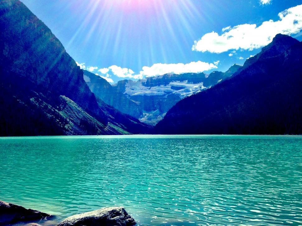Free Image of By The Lake  