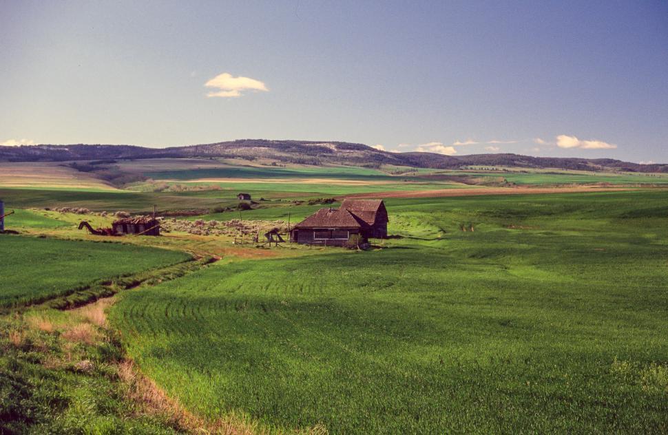 Free Stock Photo of Farmland at Driggs, Idaho Download Free Images and Free Illustrations