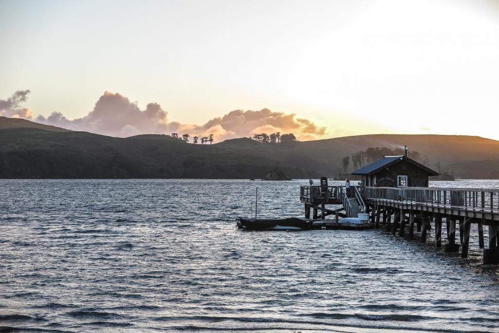 Free Stock Photo of Pier in Tomales Bay | Download Free Images and Free ...