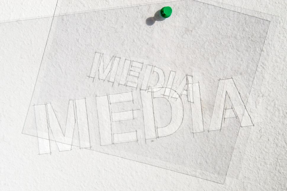 Free Image of Media Stencils hanging 