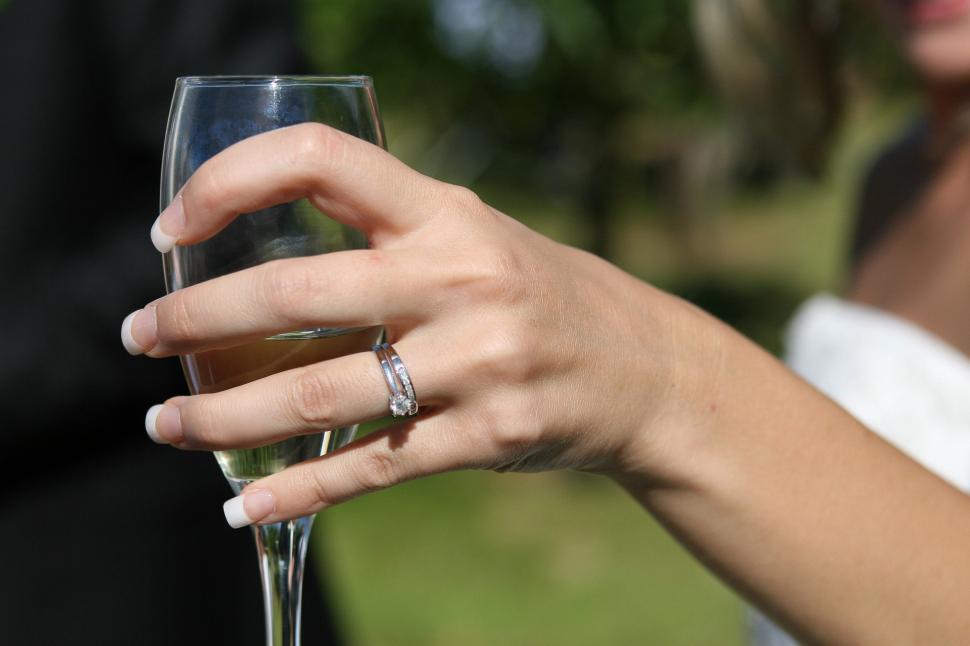 Free Image of Person Holding Wine Glass 