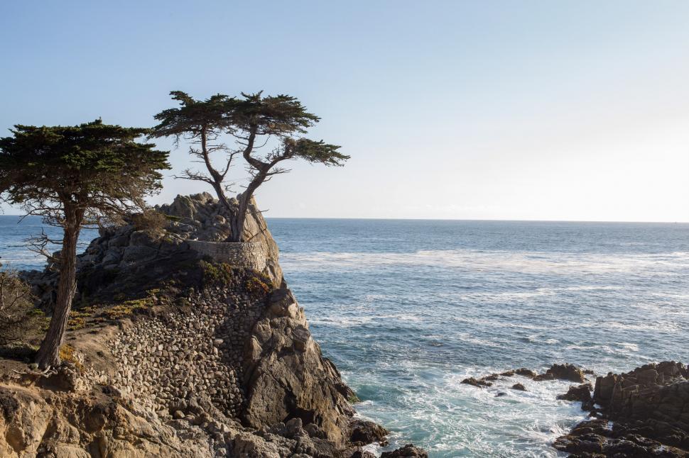 Free Image of Sea Ocean Waves Coast Rocks 