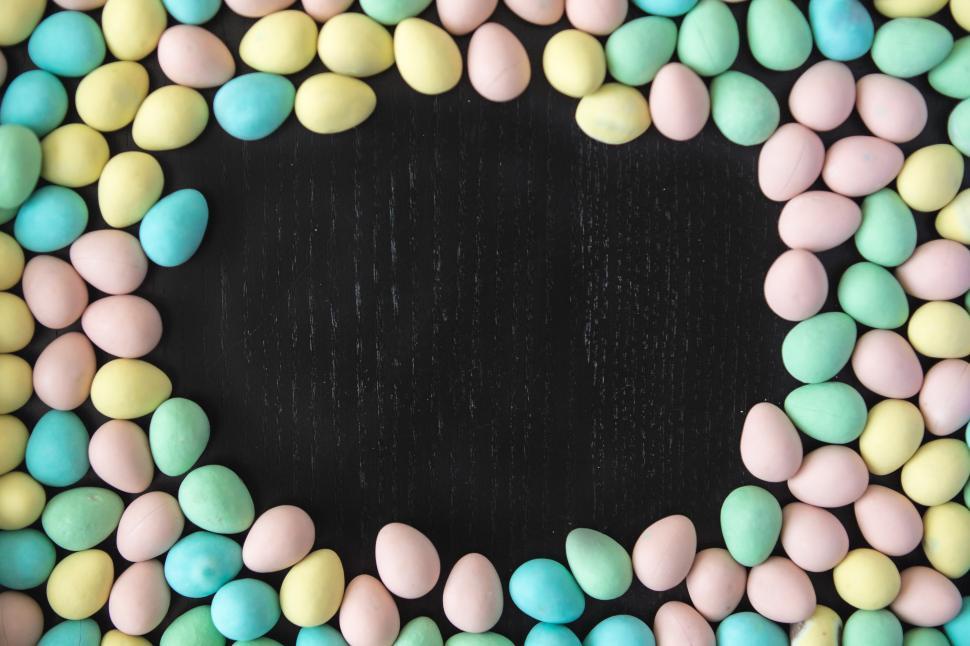 Free Stock Photo of Easter Egg Border | Download Free Images and Free