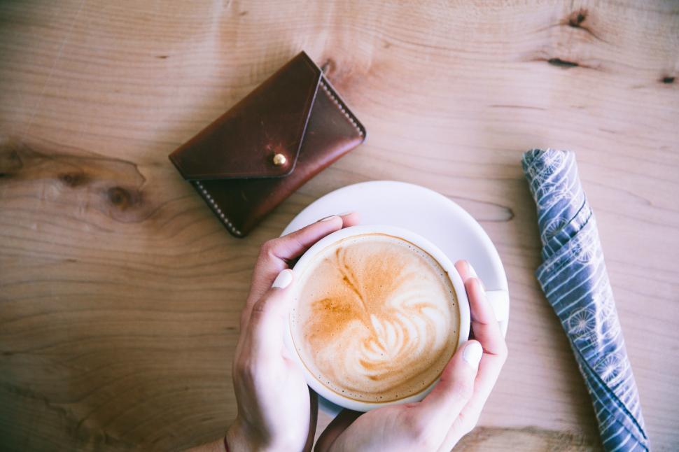 Free Image of Hands Cupping Coffee 