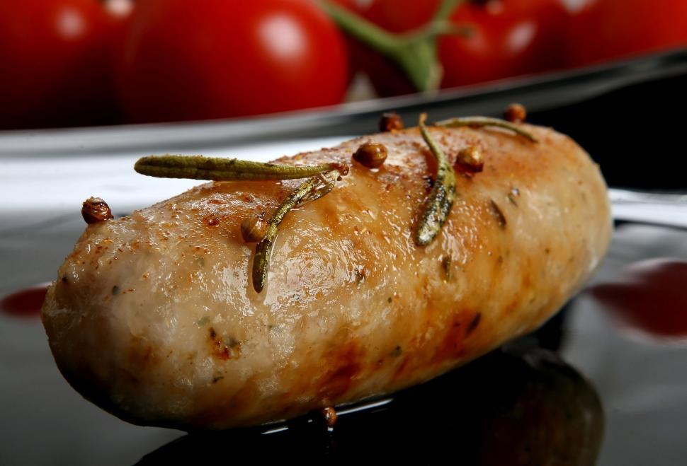 Free Image of Close Up of a Piece of Food on a Table 