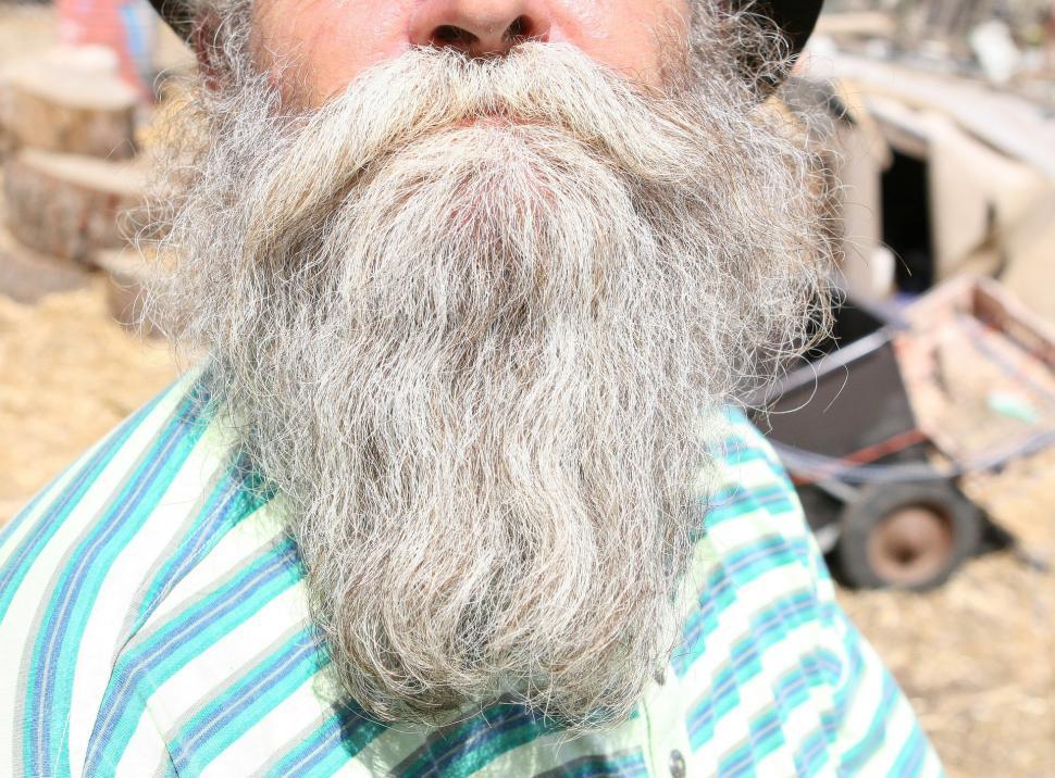 Free Image of Man With Beard and Hat On 
