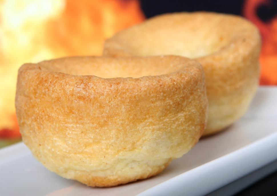 Free Image of Two Doughnuts on a White Plate 