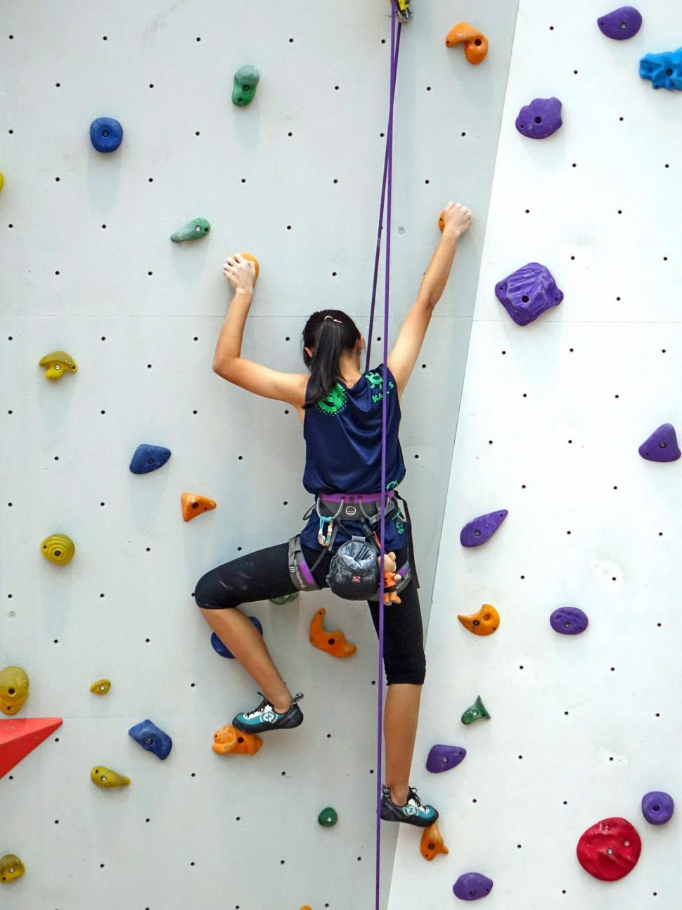 Free Stock Photo of Wall Climbing with ropes | Download Free Images and