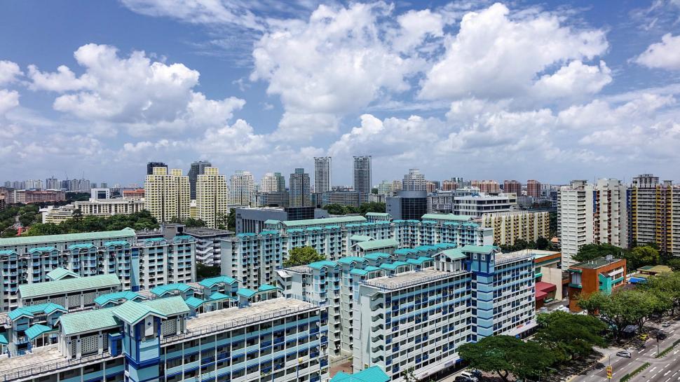 Free Image of Aerial View of a City With Tall Buildings 