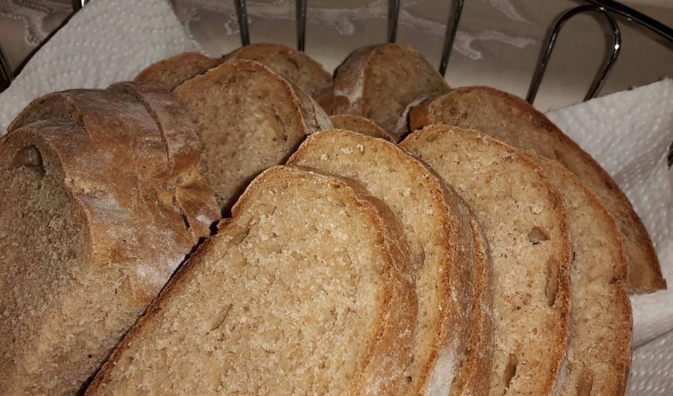 Free Image of Bread Loaves Resting on White Paper Towel 