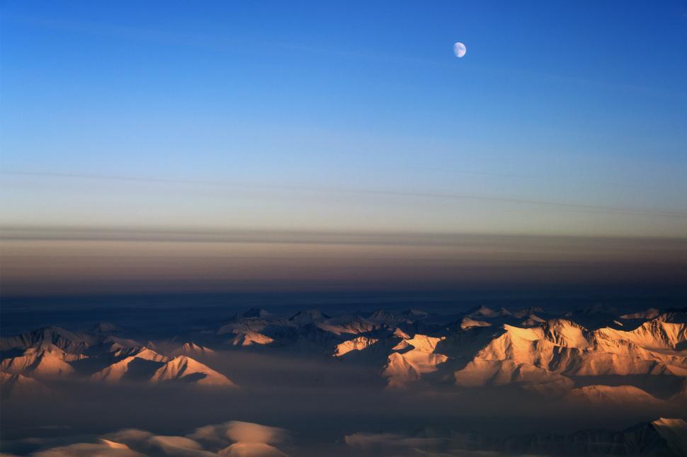 Free Image of Aerial View of the Mountains 