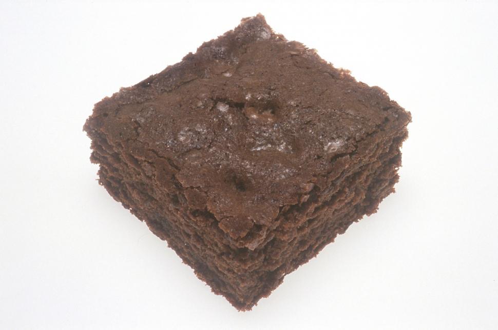 Free Image of Chocolate Cake on White Table 