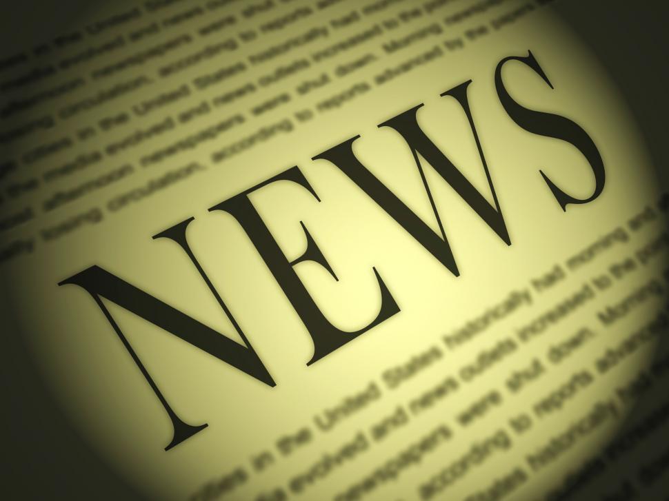 Free Image of Newspaper Shows Media Journalism Newspapers And Headlines 