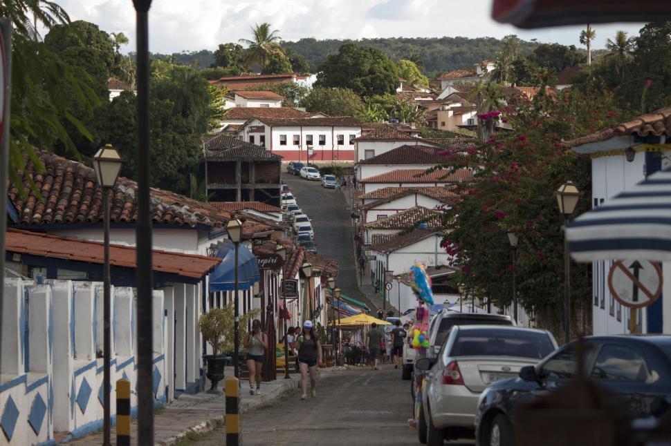 Free Image of Urban Street With Parked Cars 