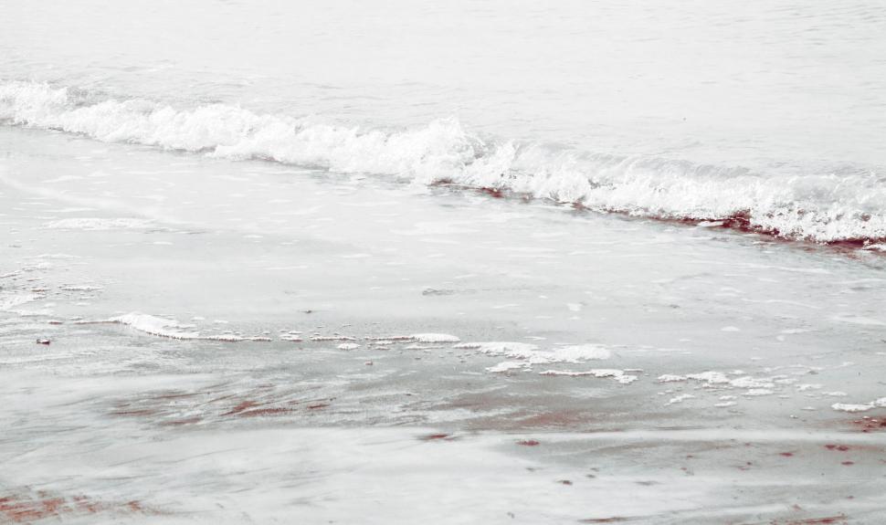 Free Image of Man Riding Surfboard on Wave in Ocean 