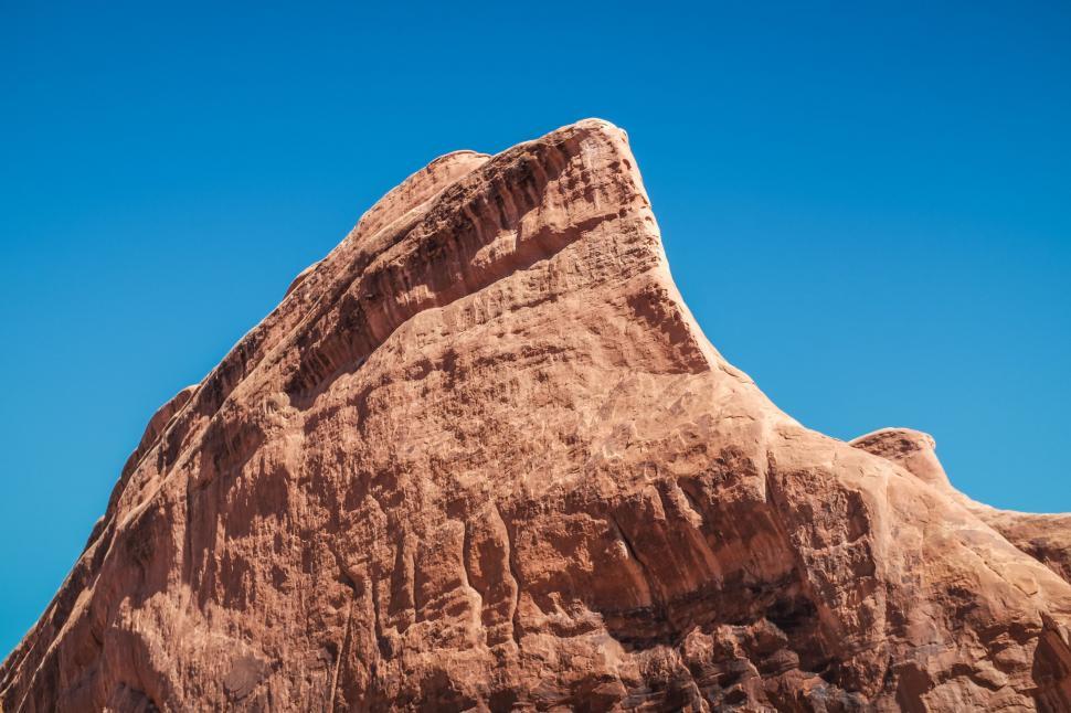 Free Image of Majestic Mountain Towering Into the Sky 